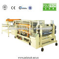 ISO CE Standard PVC glasierte Ziegel Palstic-Maschine, PVC Kunststoff Fliese Produktionslinie exportiert